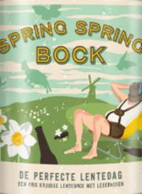 Hoop spring spring bock logo